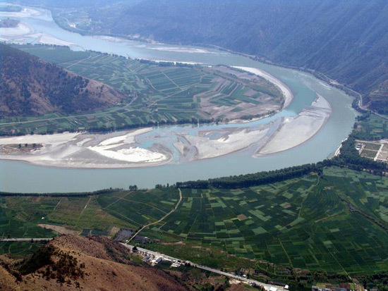 First Bend Of Yangtze