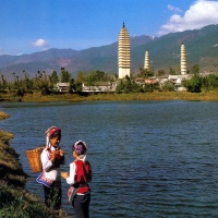 The Three Pagodas Dali