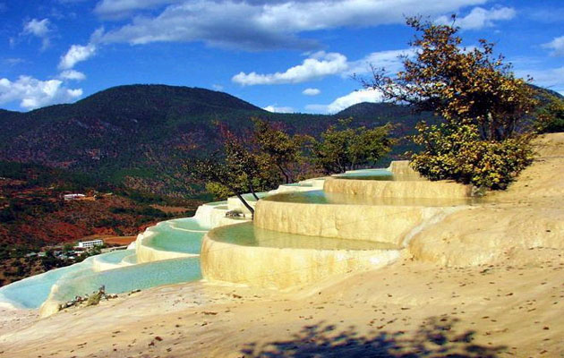 White Water Terraces In Shangri-la