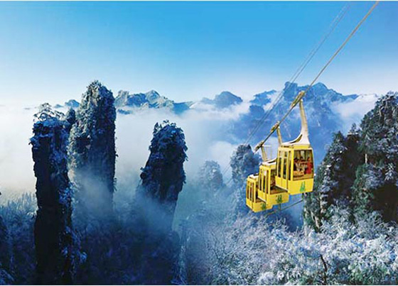 Wulingyuan Scenic Area, Zhangjiajie China